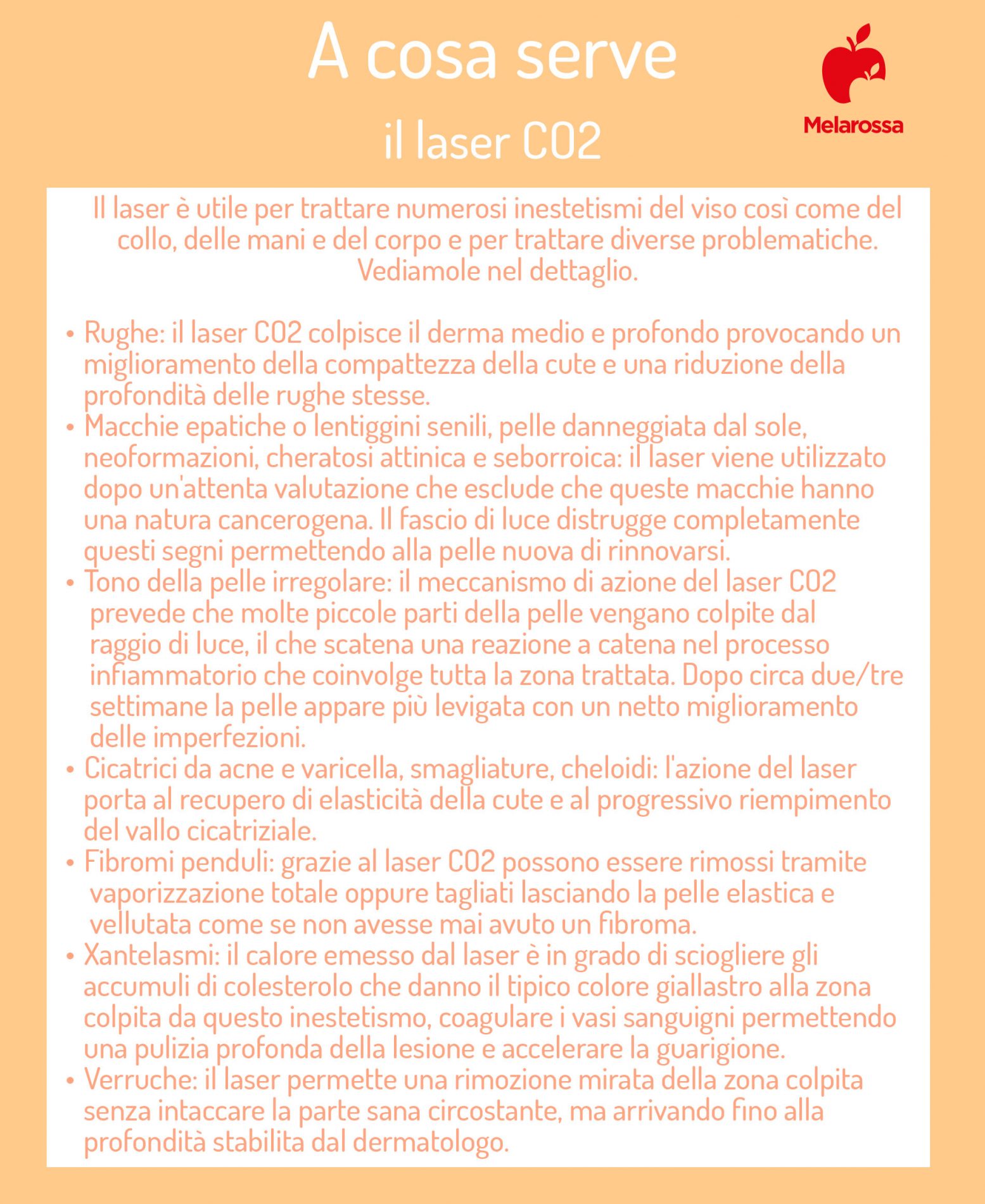 Laser CO2: cos’è, a cosa serve, come si esegue, benefici e controindicazioni, quanto costa 2 laser CO2: a che cosa serve