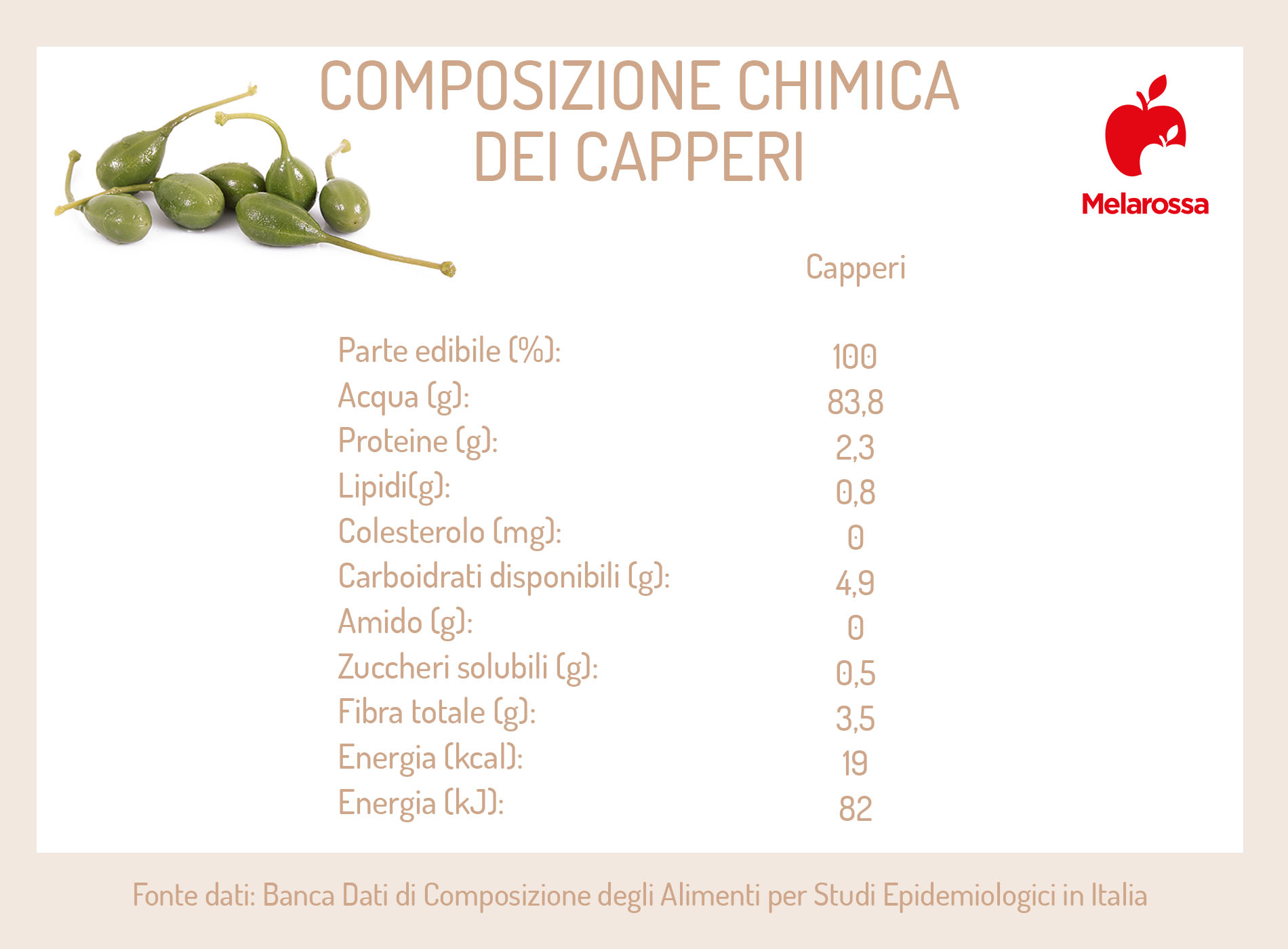 Capperi: pianta, proprietà, benefici e ricette 1 capperi: composizione chimica