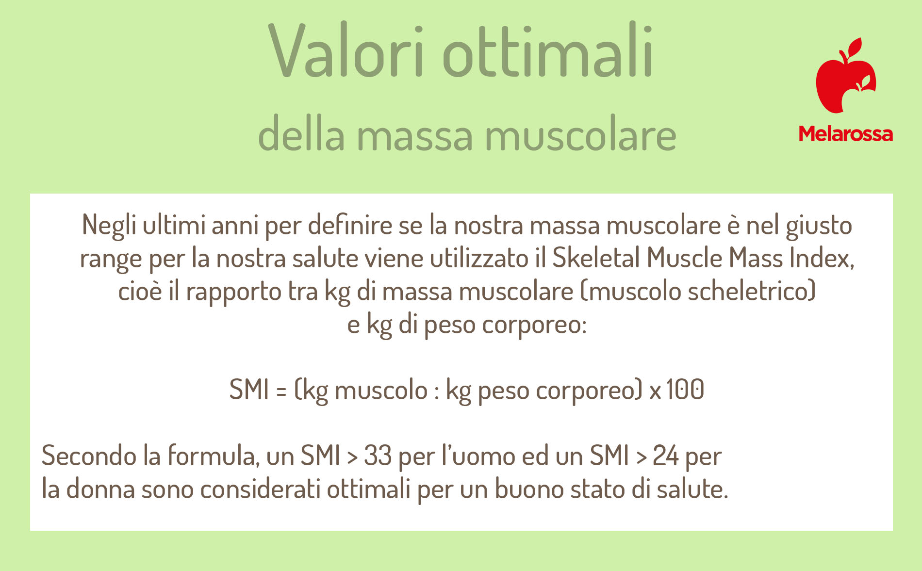 Come aumentare la massa muscolare con la dieta e l'allenamento 2 massa muscolare: valori ottimali