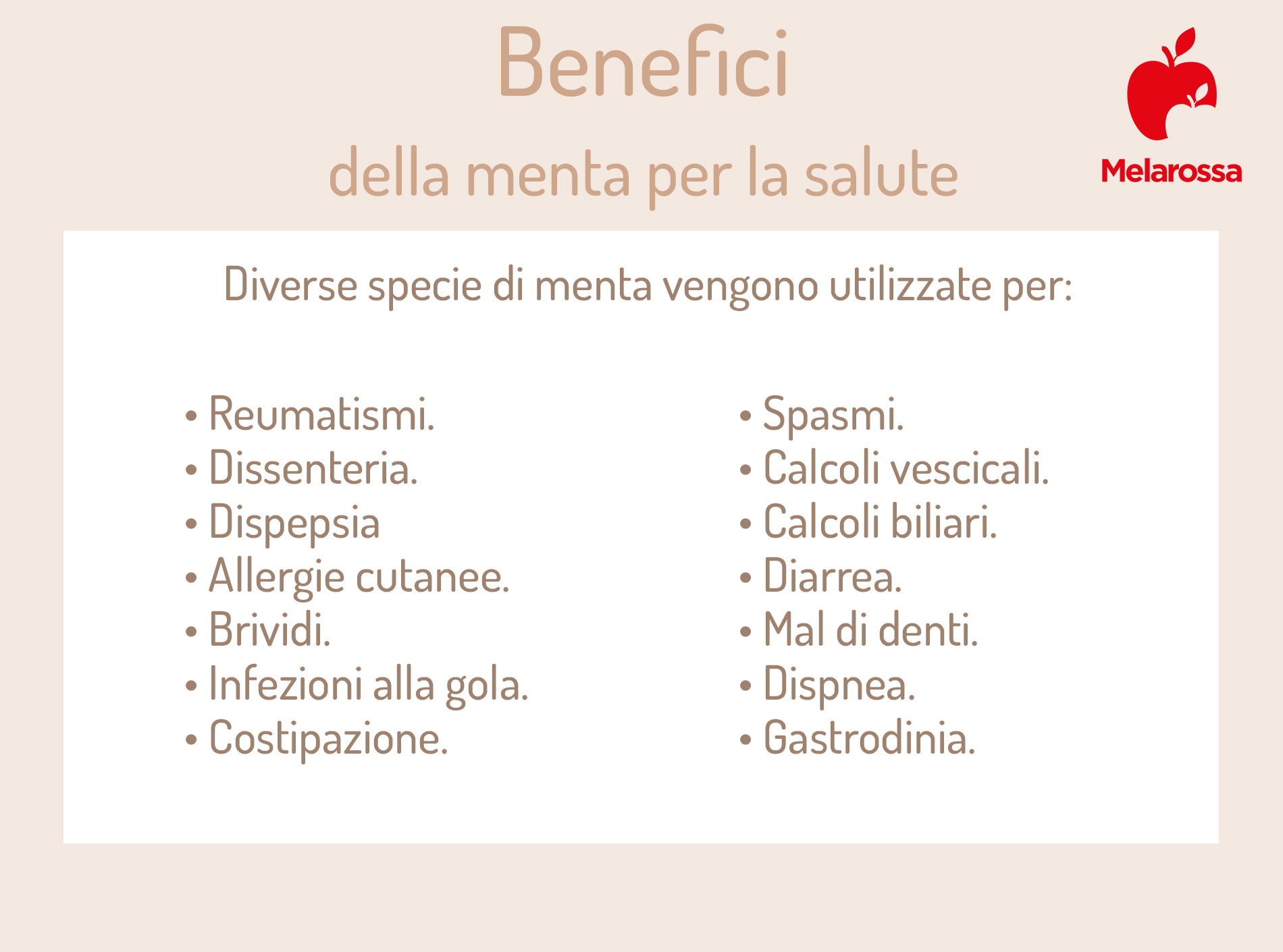 Menta: proprietà, benefici e usi in cucina e bellezza 3 benefici della menta per la salute