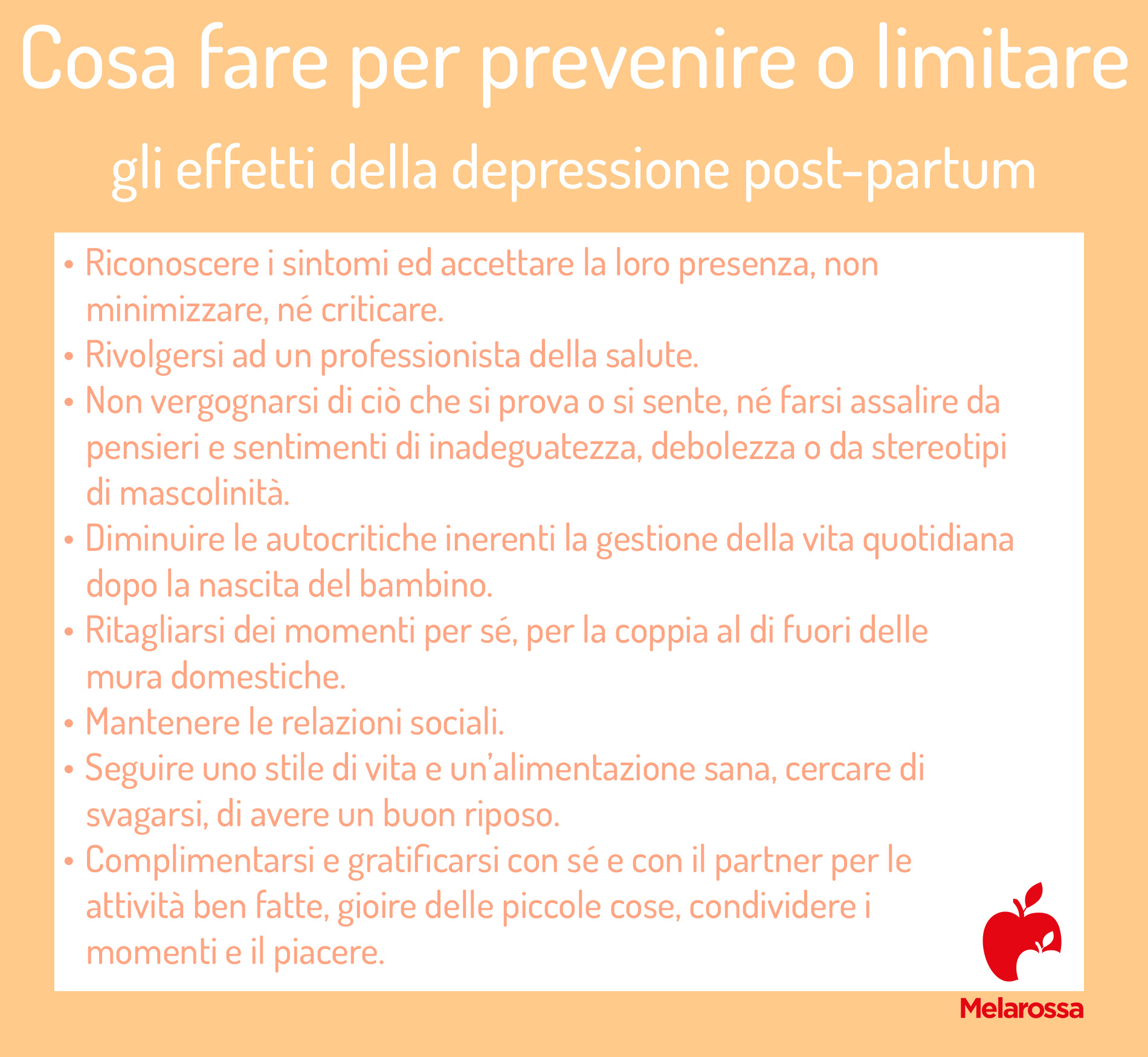 Depressione post partum: che cos'è, come si manifesta, cause, diagnosi e come uscirne 8 depressione post partum: cosa fare per prevenire