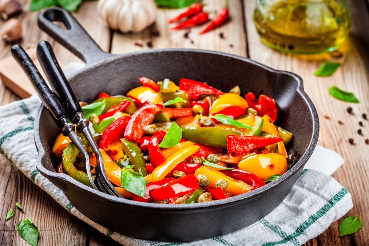 Ricette con le cipolle: le migliori ricette nutrienti e salutari 18 peperonata