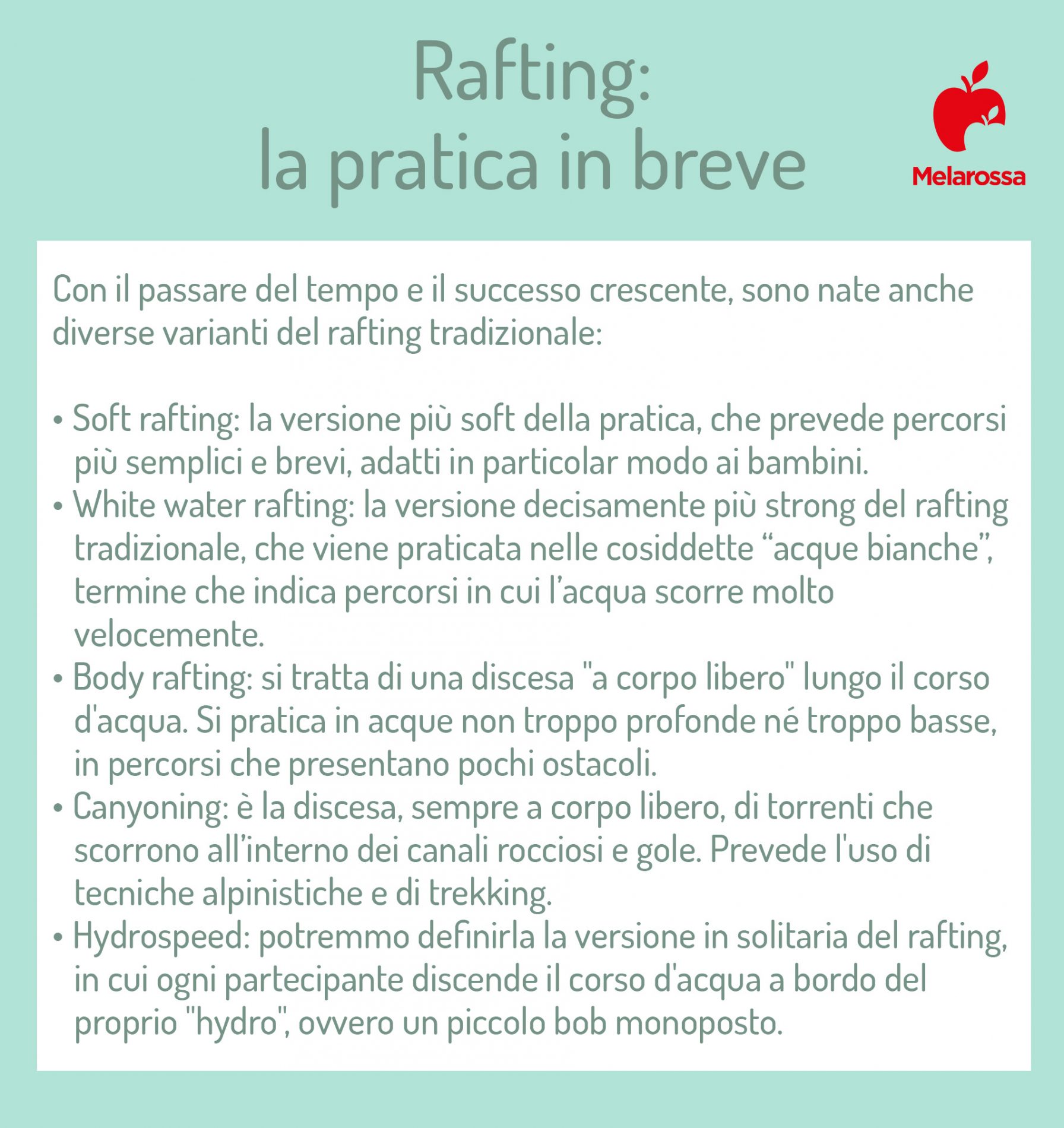 Rafting: una disciplina fluviale adatta a tutti: cos’è, tecniche e strumenti, benefici e controindicazioni 1 rafting: come si pratica