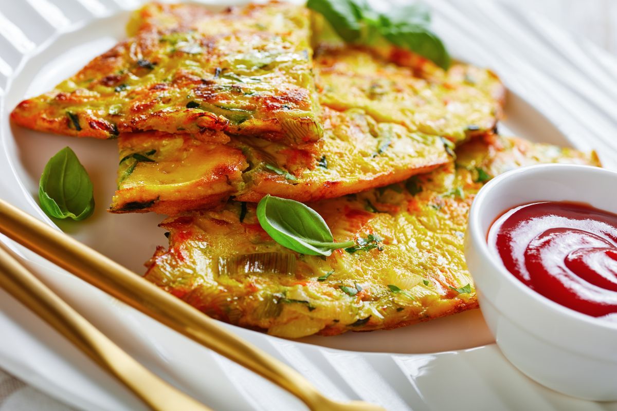 Farifrittata di zucchine, l'alternativa 100% vegetale alla frittata classica 2 ricetta farifrittata di zucchine