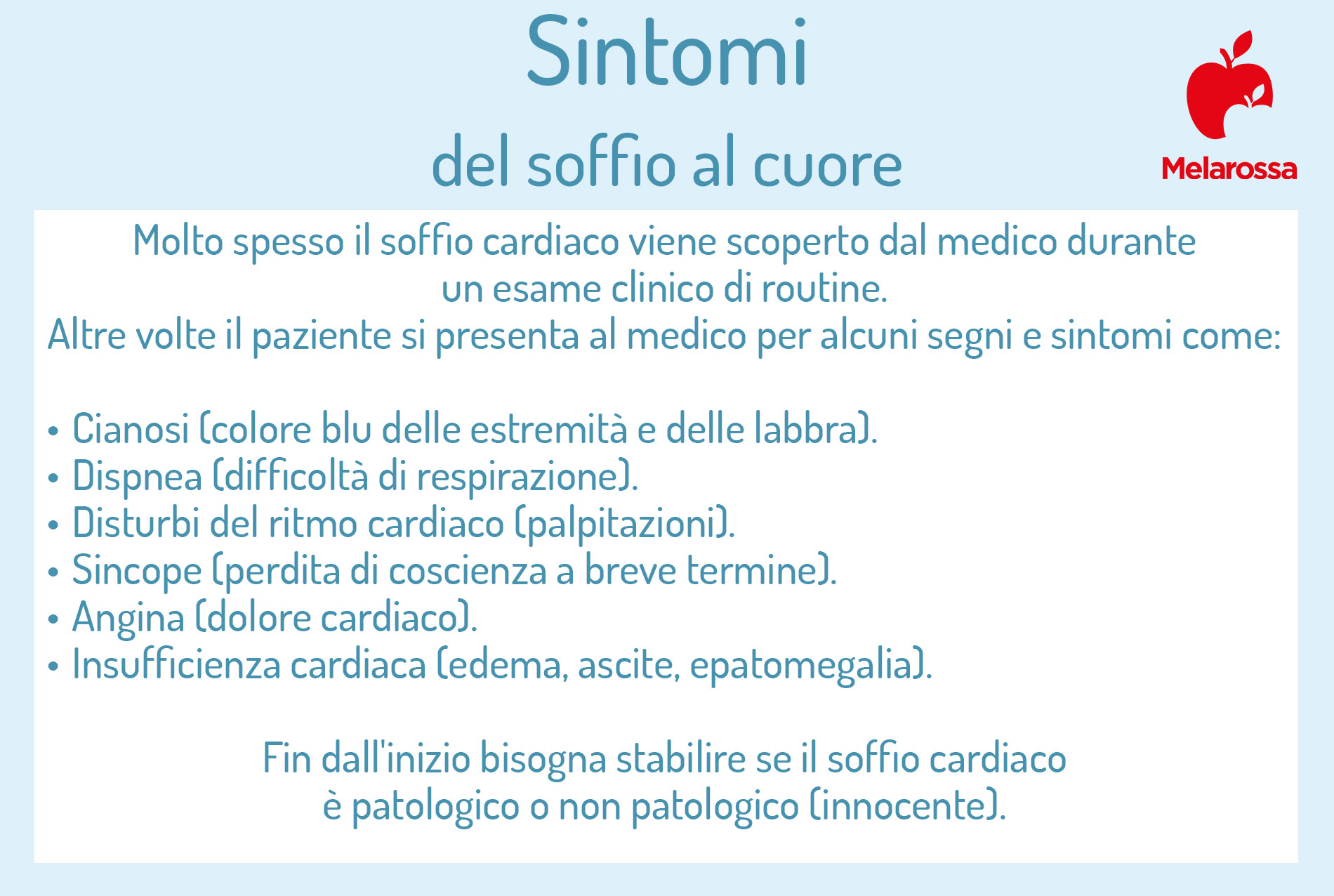 Soffio al cuore: che cos'è, sintomi, cause, rischi e trattamenti 2 soffio al cuore: sintomi