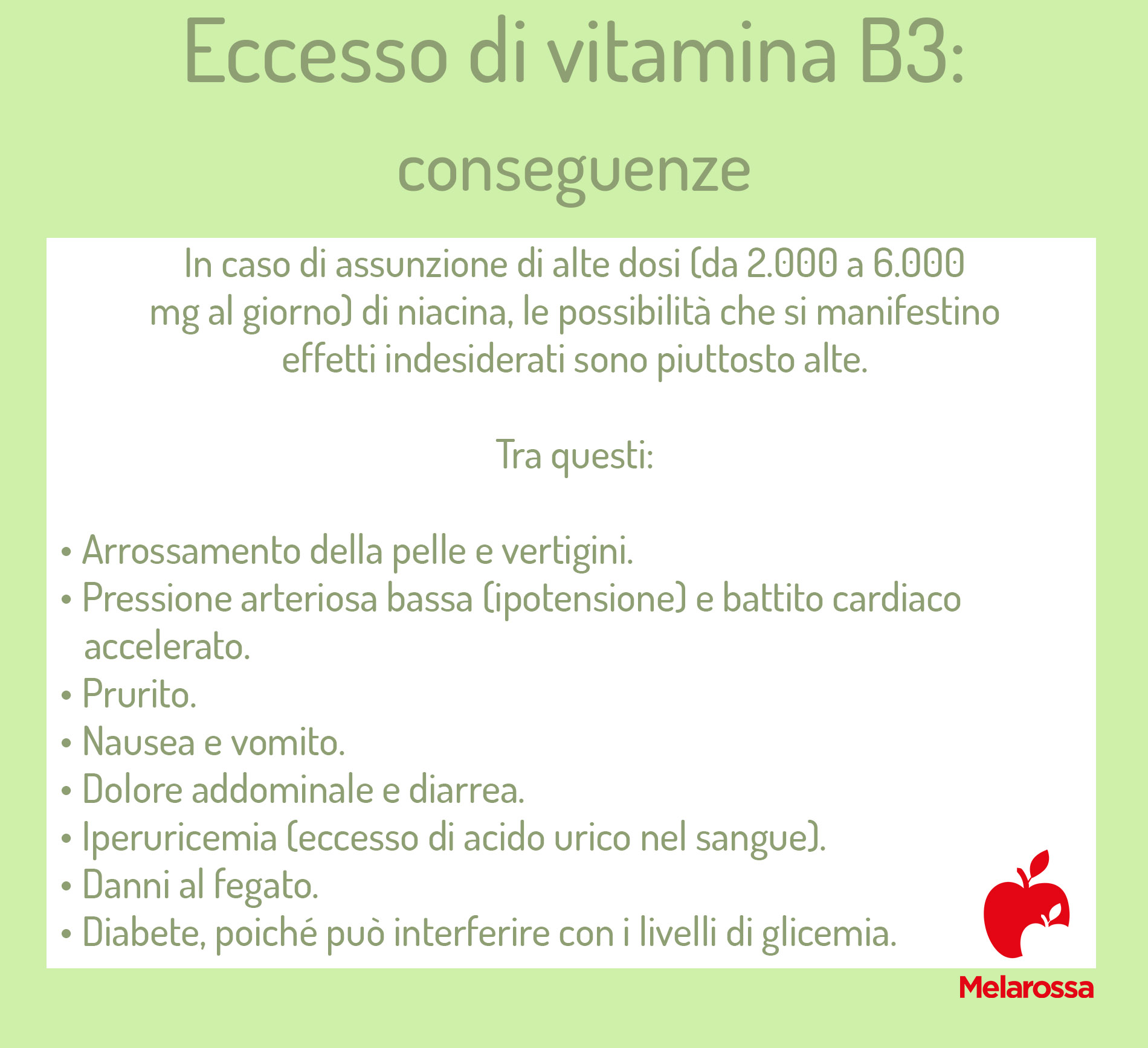 Vitamina B3 (niacina): che cos'è, proprietà, a cosa serve e dove si trova 4 vitamina B3: conseguenza per la salute