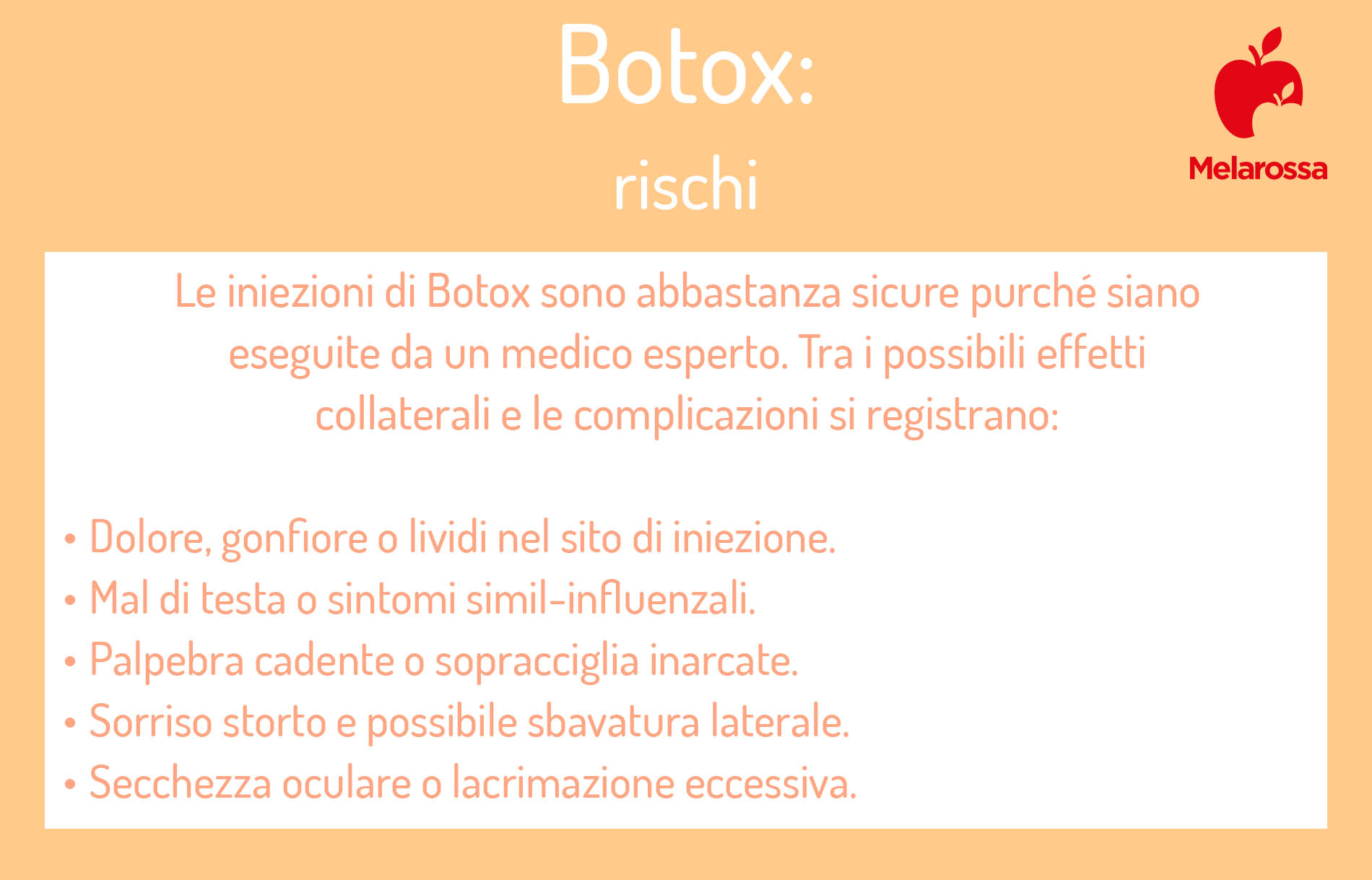 Botox: che cos'è, a cosa serve, come funziona il trattamento, benefici e risultati, rischi 6 quali sono i rischi del botox