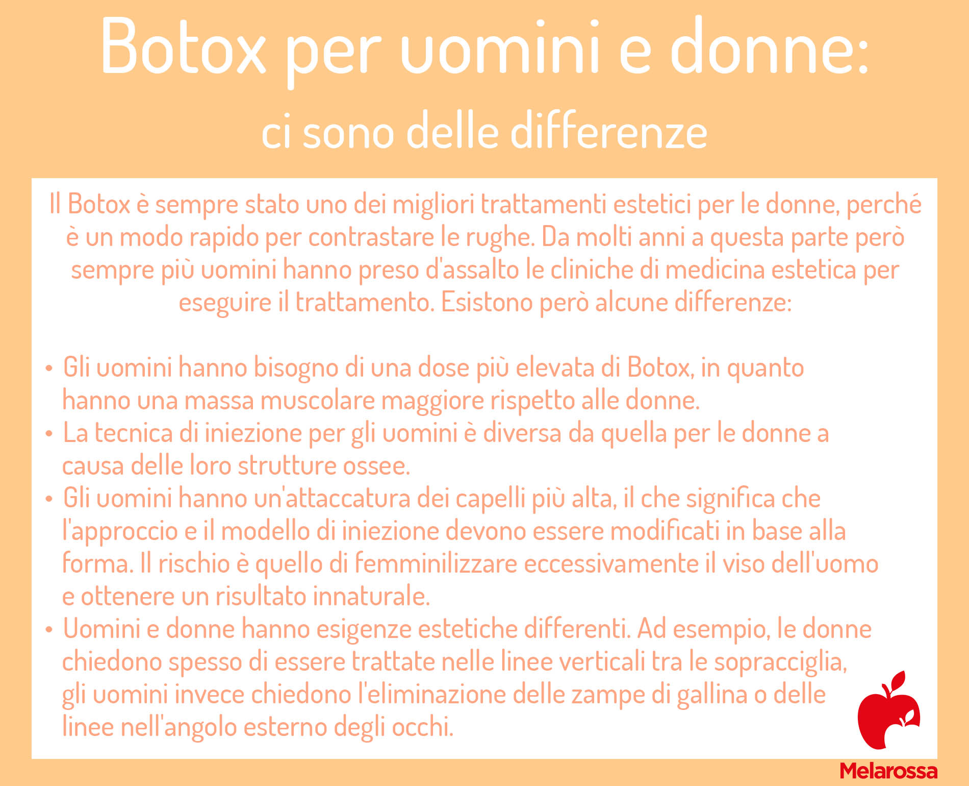 Botox: che cos'è, a cosa serve, come funziona il trattamento, benefici e risultati, rischi 3 trattamenti estetici: differenze tra uomini e donne