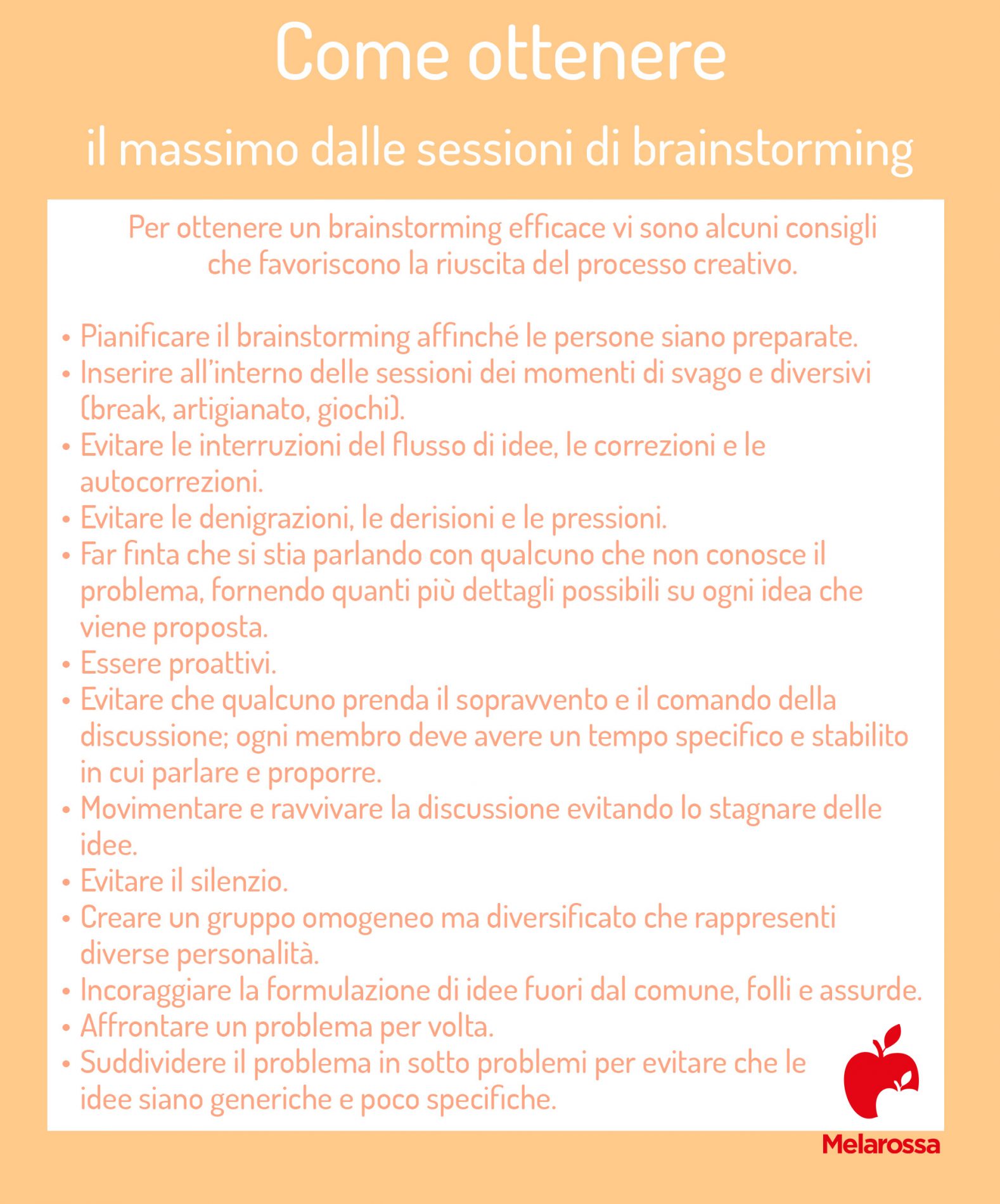 Brainstorming: cosa vuole dire, a cosa serve, fasi e regole, tecniche, benefici e come applicarlo 8 brainstorming: come ottenere il massimo dalle sessioni