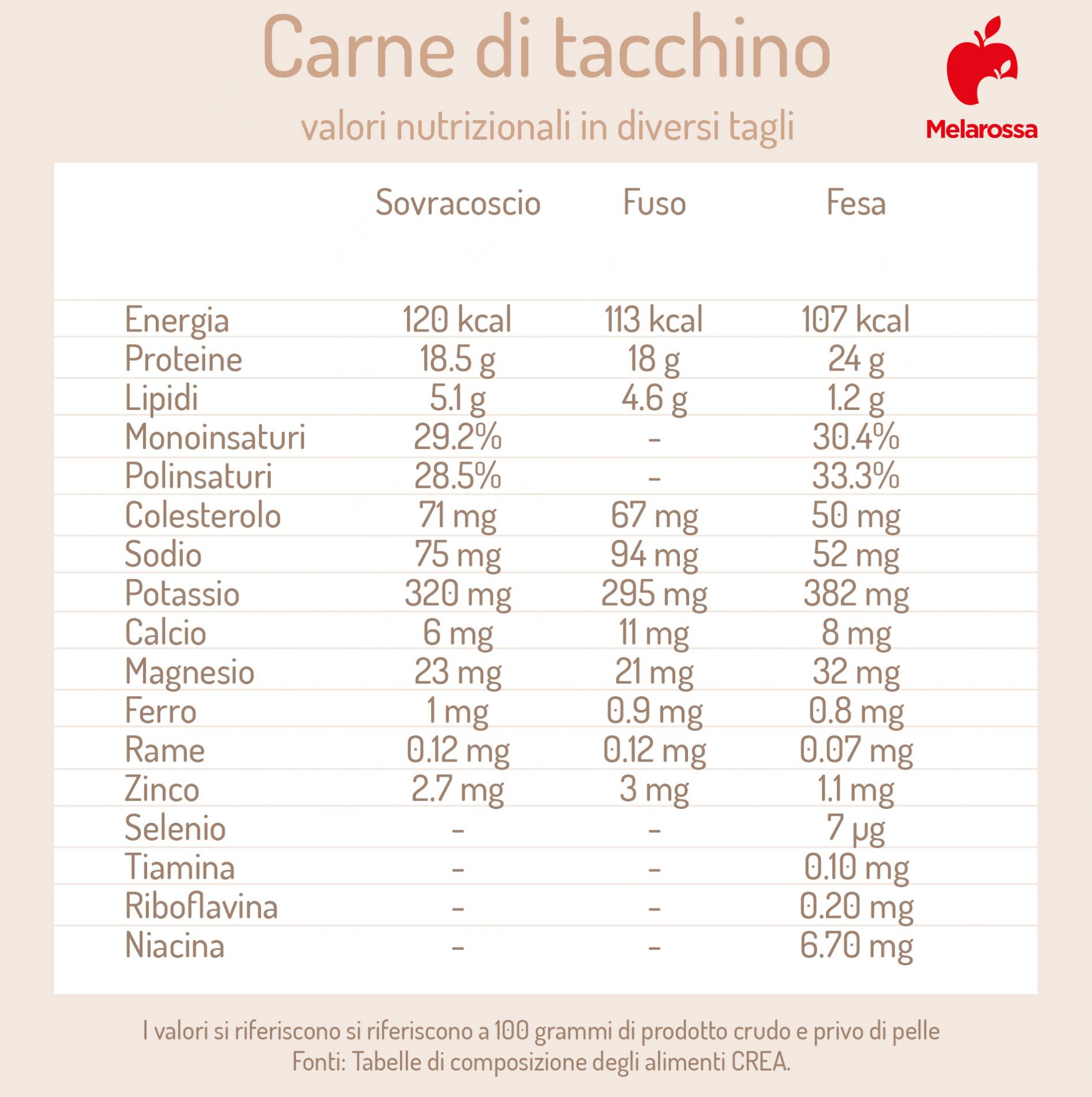 Carne di tacchino: che cos'è, valori nutrizionali, benefici della carne bianca, le migliori ricette 1 carne di tacchino: valori nutrizionali