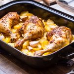 Cosce di pollo al forno, un secondo appetitoso e nutriente 2 cosce di pollo al forno ricetta