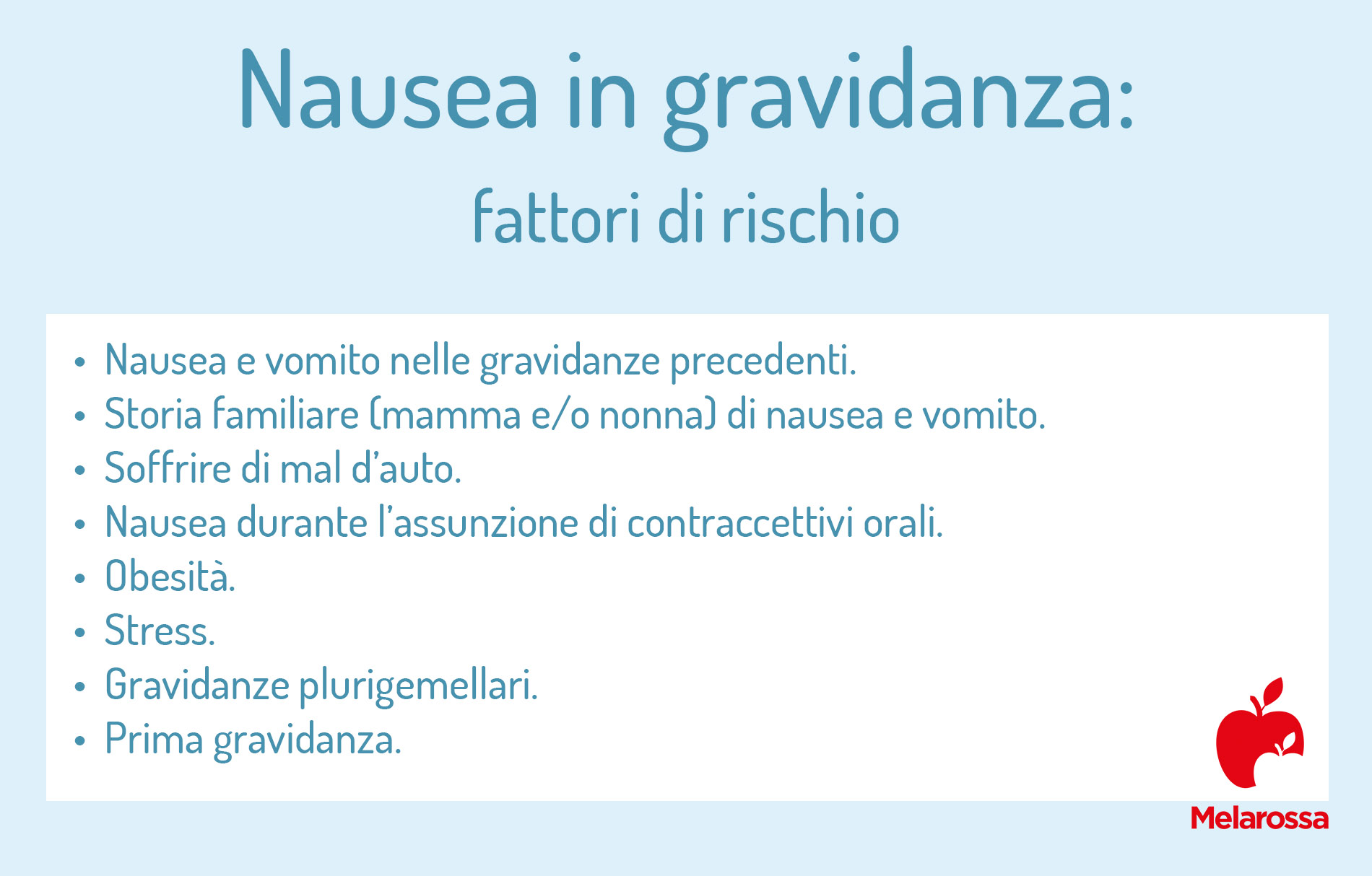 Nausea in gravidanza: sintomi e disturbi, quali sono le cause, quando passa e quando preoccuparsi, cure e rimedi 2 nausea in gravidanza: fattori di rischio