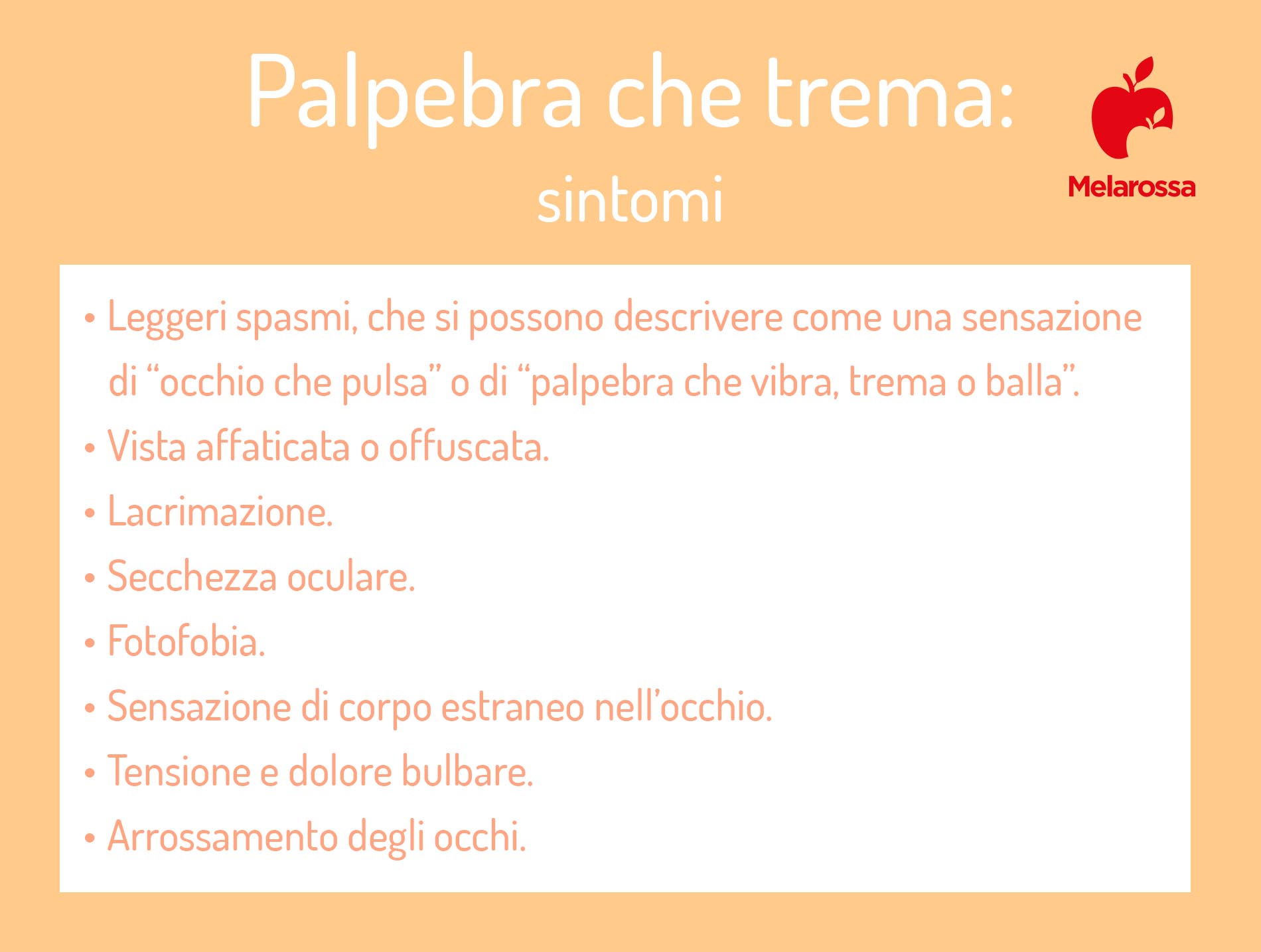 Palpebra che trema: cos'è, cause, sintomi e rimedi 1 palpebra che trema: sintomi