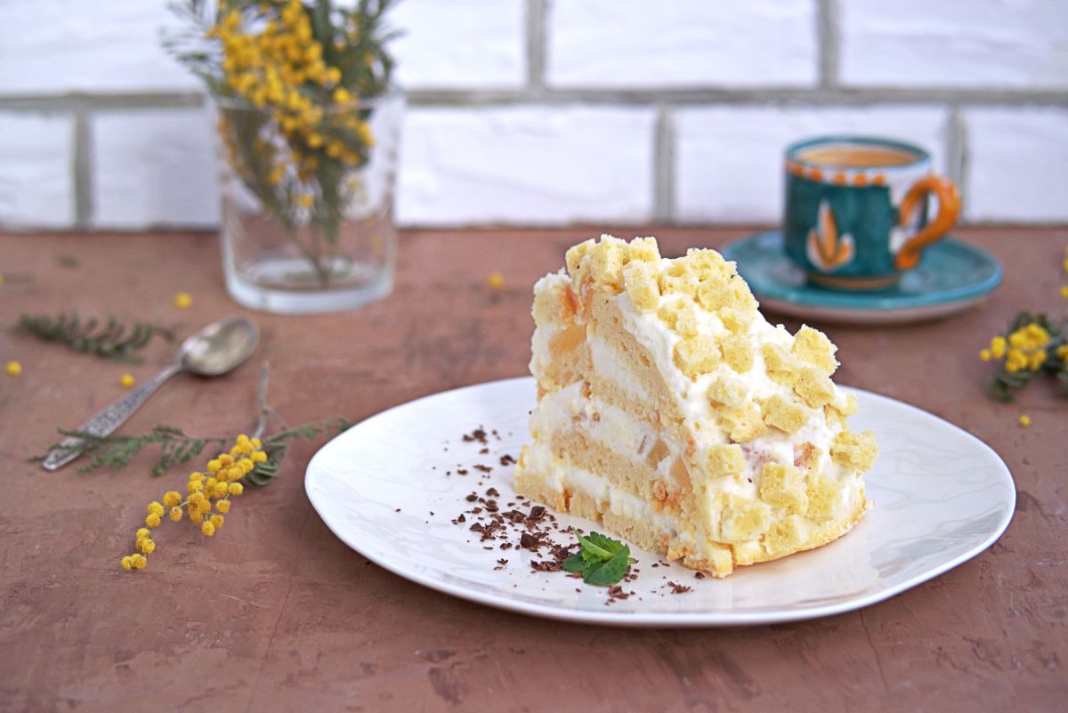 Torta mimosa all'ananas, un classico rivisitato della nostra pasticceria 2 ricetta torta mimosa all'ananas