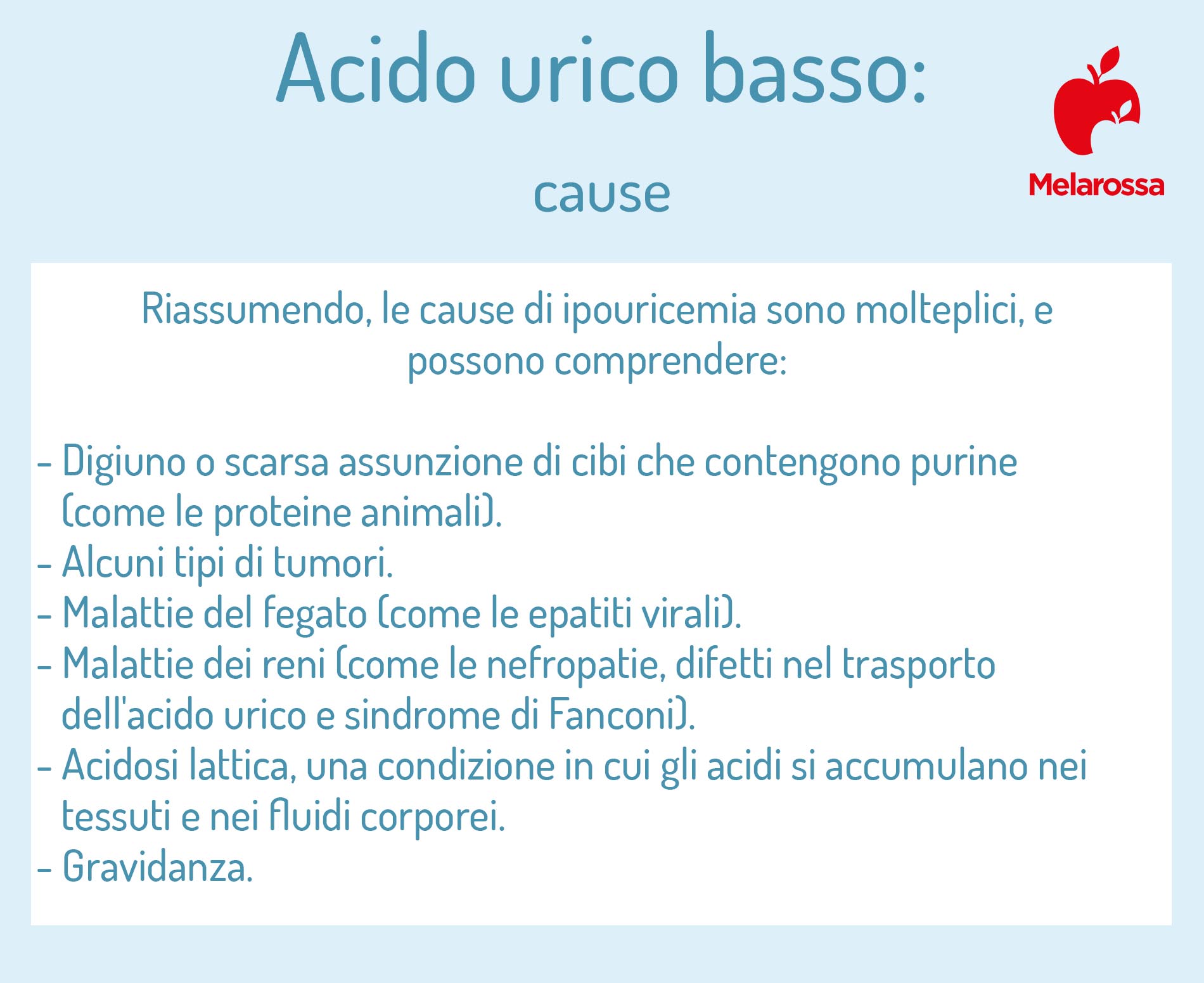 Acido urico: cos'è, come si misura e cosa fare quando l'uricemia è alta o bassa 6 acido urico basso: cause