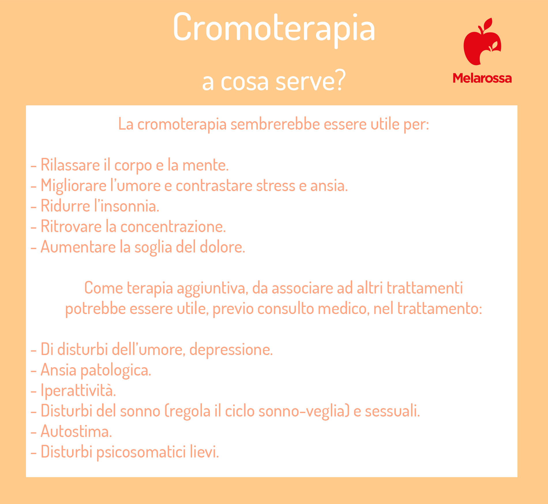 Cromoterapia: che cos'è, come funziona, significato dei colori, benefici e controindicazioni 3 cromoterapia: a cosa serve
