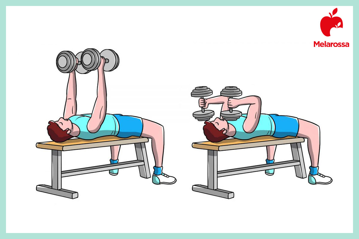Workout a casa: schede di allenamento complete con e senza attrezzi 6 workout a casa: french press