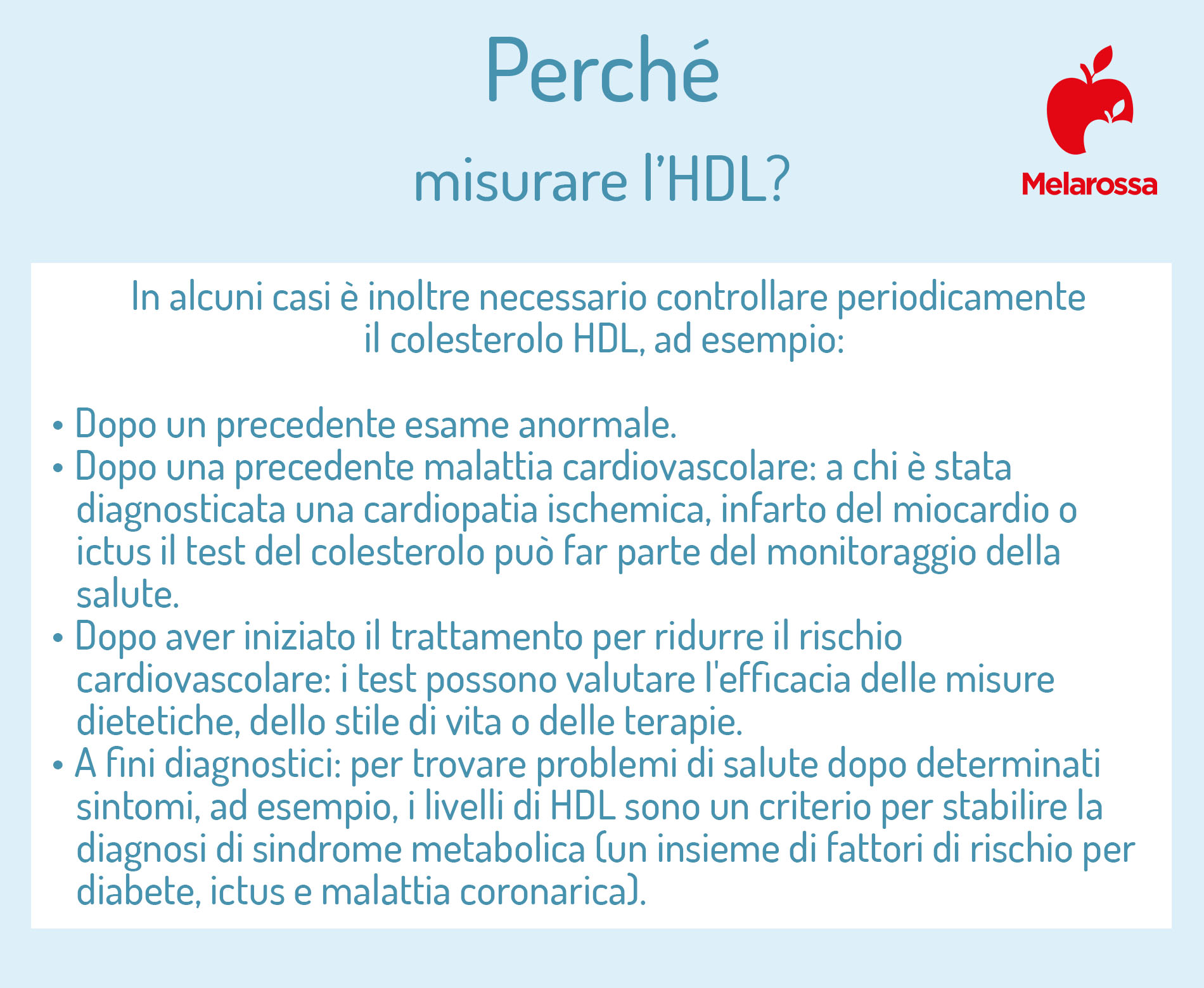 Colesterolo HDL (buono): che cos'è, valori normali e cosa fare quando è alto o basso 4 colesterolo HDL: perché misurarlo