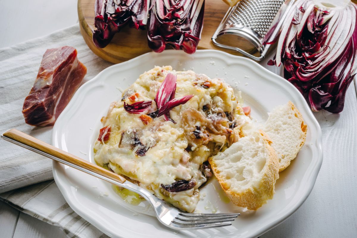 Lasagne al radicchio un primo completo e appetitoso