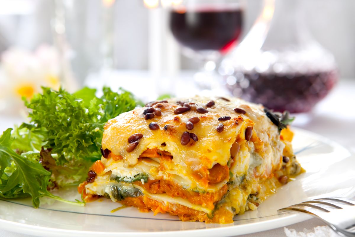 Piatti unici: le ricette veloci, vegetariane, estive e invernali 20 lasagne alla zucca