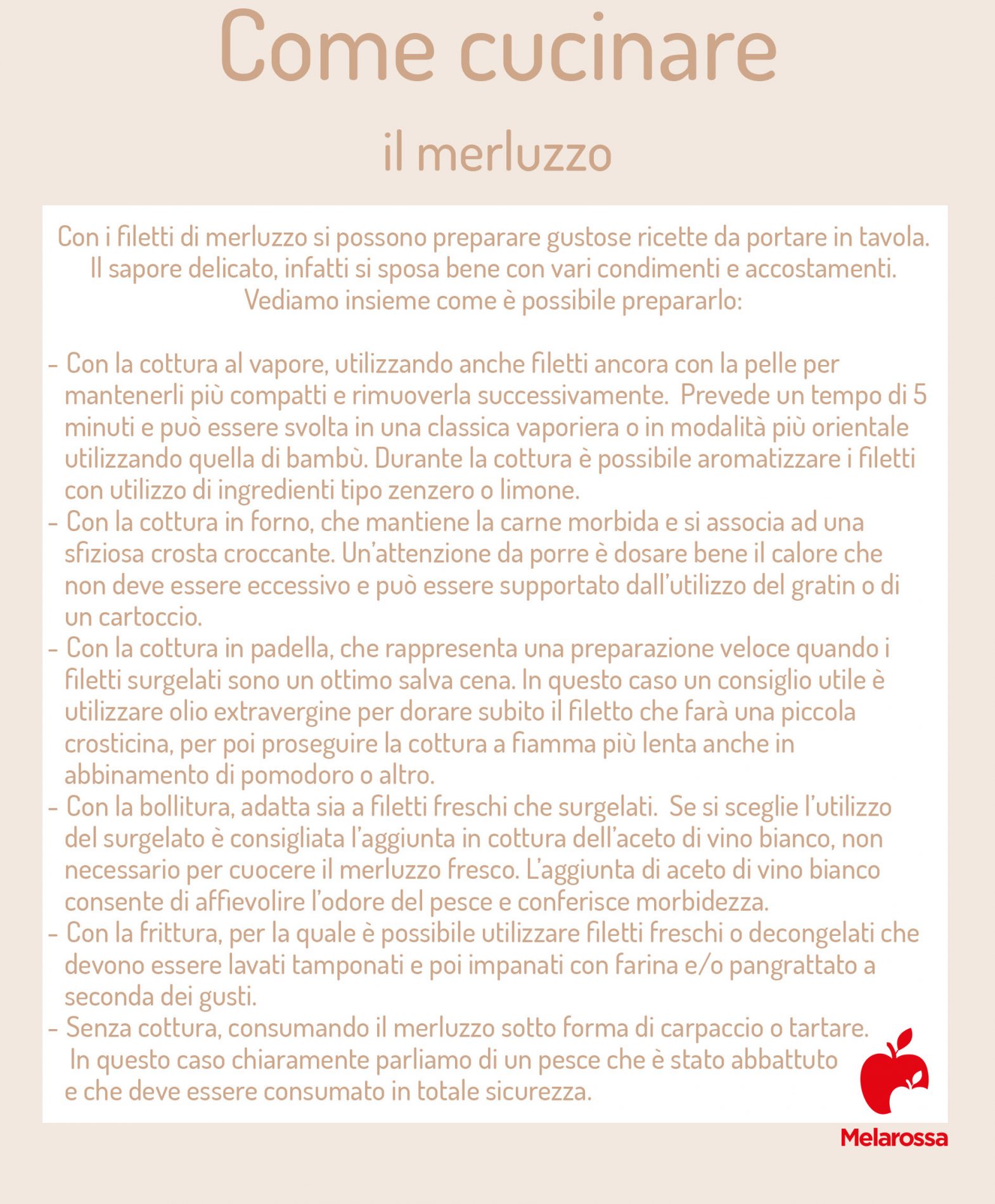 Merluzzo: che cos'è, differenze con il baccalà, valori nutrizionali, benefici, come pulirlo e cucinarlo, le migliori ricette 5 come cucinare il merluzzo