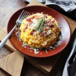 Risotto zucca e pancetta, il primo perfetto per l'autunno 1 risotto zucca e pancetta ricetta