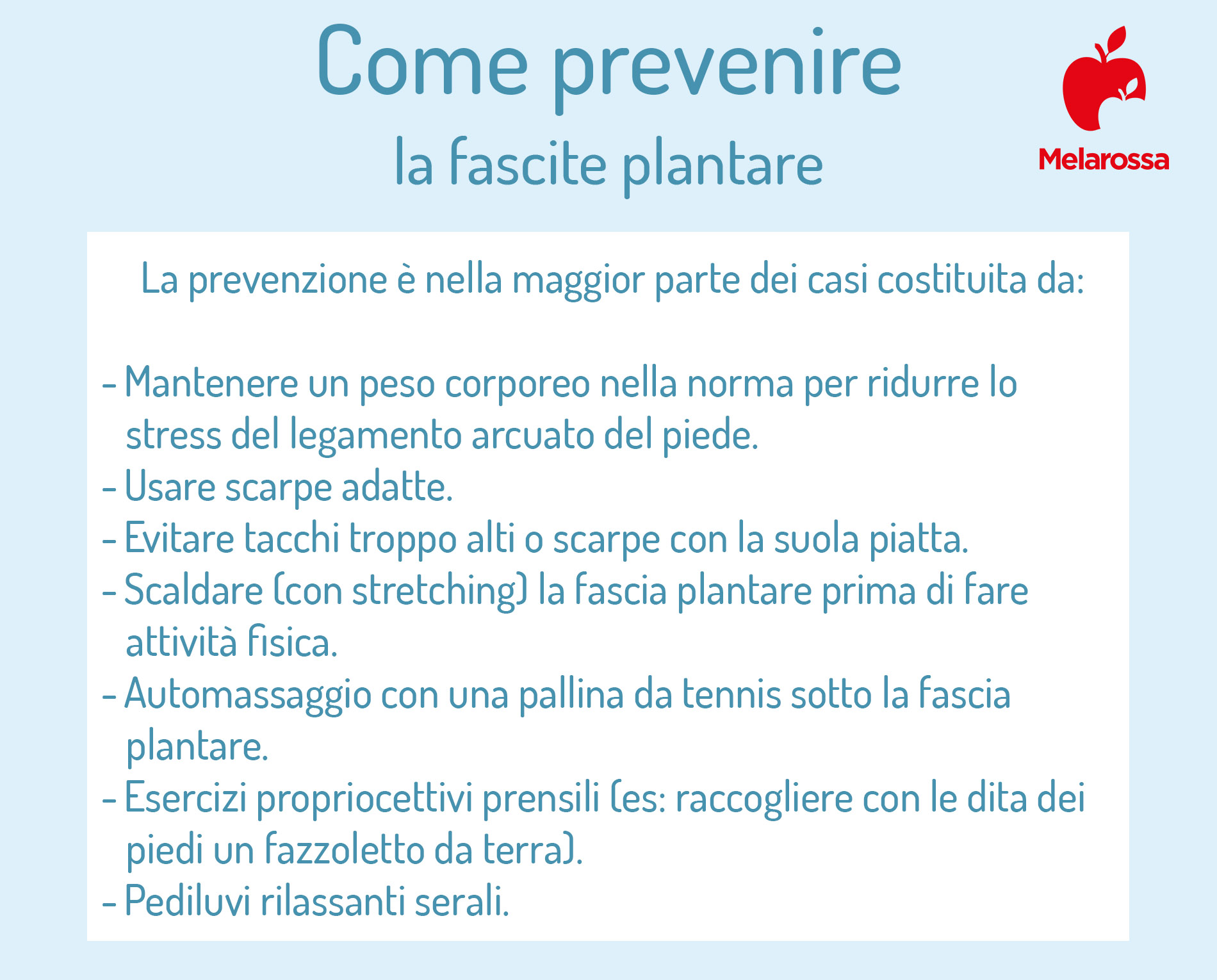 Fascite plantare: che cos'è, sintomi, cause, diagnosi, cure, esercizi di stretching per la pianta del piede 9 come prevenire la fascite plantare