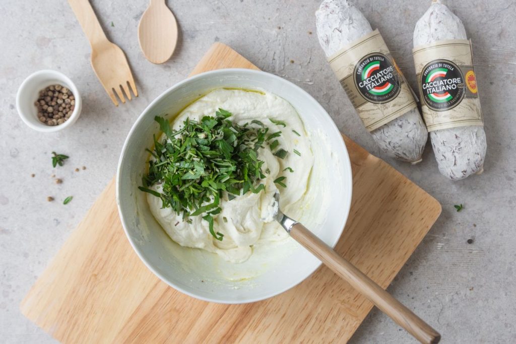 Rustici con ricotta e Salame Cacciatore Italiano, lo sfizioso finger food per i tuoi aperitivi 3 rustici-step2