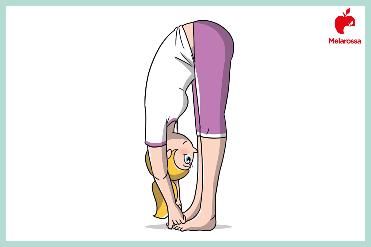 Ashtanga yoga: che cos'è, come si pratica, benefici e asana 5 Ashtanga yoga: Padangusthasana