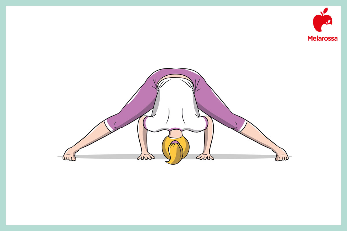 Ashtanga yoga: che cos'è, come si pratica, benefici e asana 8 ashtanga yoga: Prasarita Padottanasana