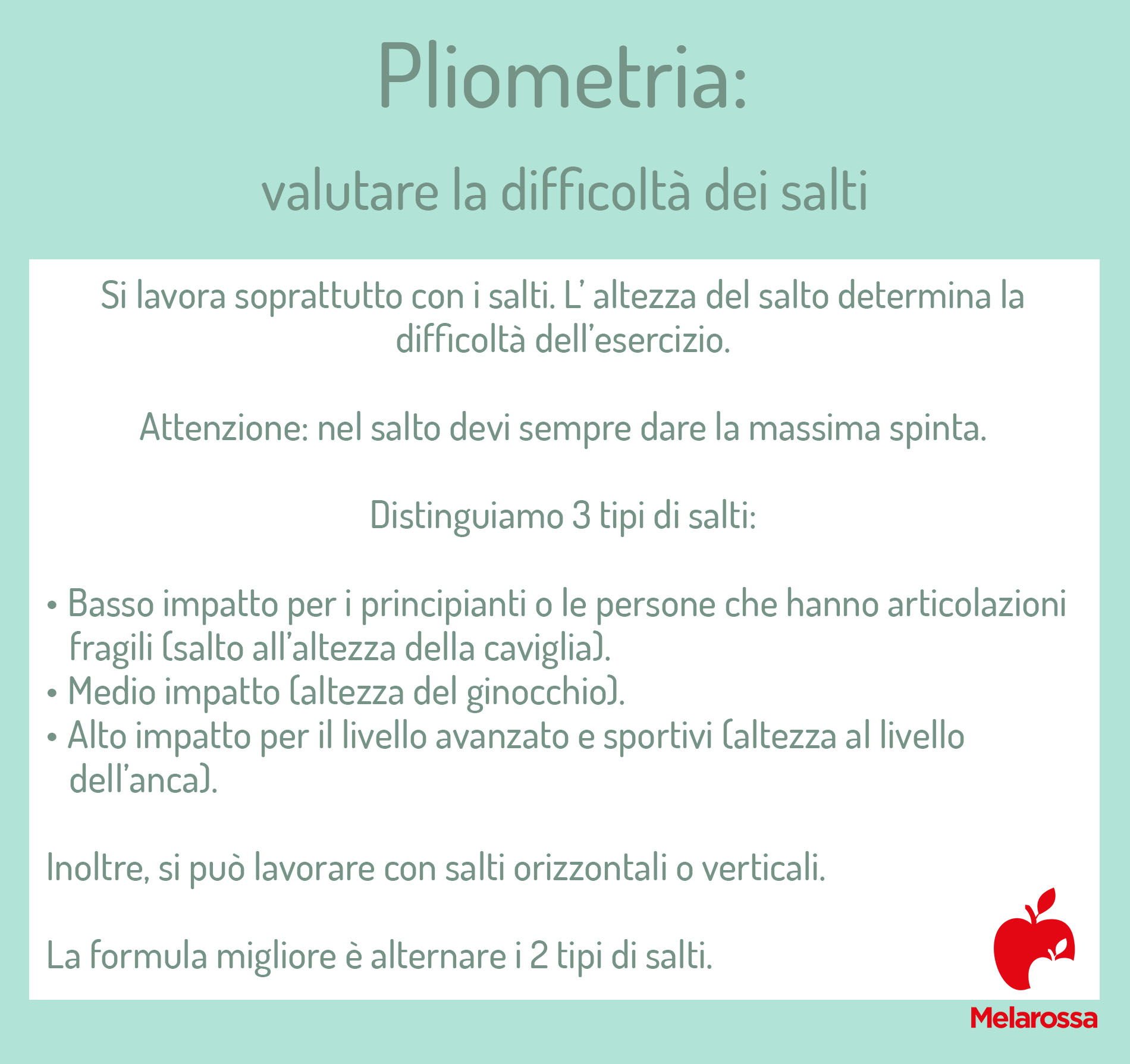 Pliometria: cos'è, come funziona, benefici, controindicazioni e la top ten degli esercizi più efficaci 2 pliometria: tipi di salti