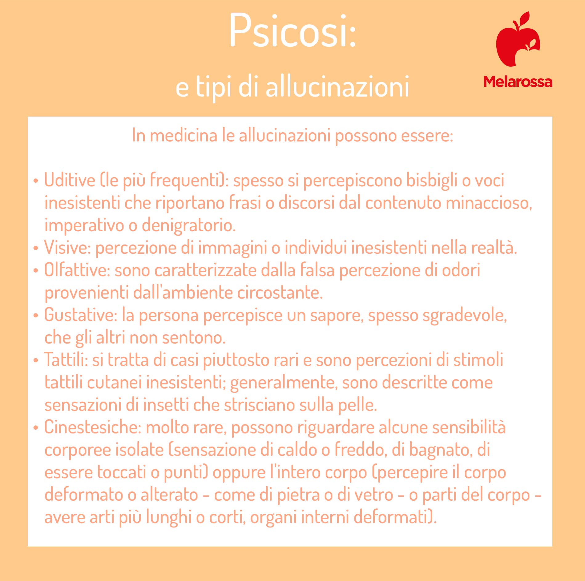 Psicosi: che cos'è, quali sono i sintomi, tipologie, cause e soggetti a rischio, diagnosi e cura 4 psicosi e tipi di allucinazioni