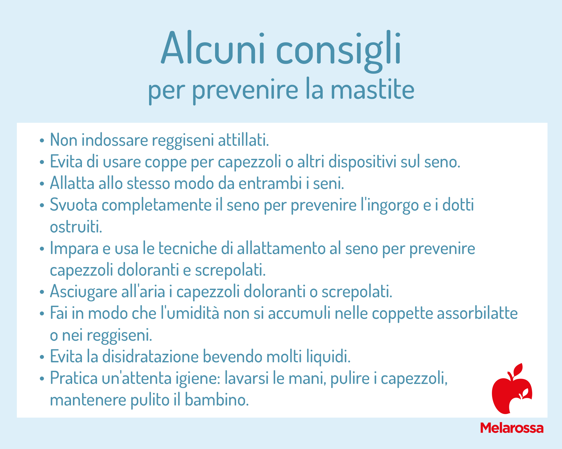 Mastite al seno: che cos'è, sintomi, cause e cosa fare? 6 alcuni consigli per prevenire la mastite
