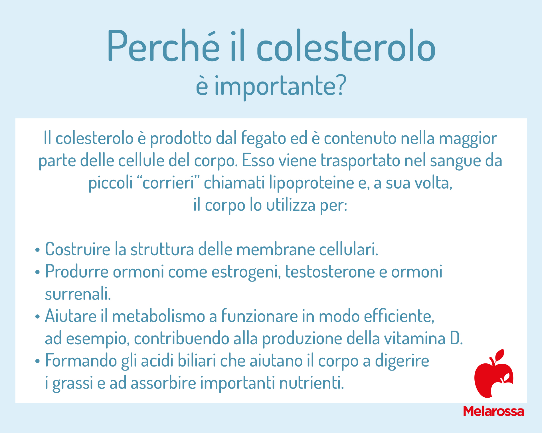 Colesterolo basso: valori, cause, sintomi e rischi dell'ipocolesterolemia 1 colesterolo basso: perché il colesterolo è importante