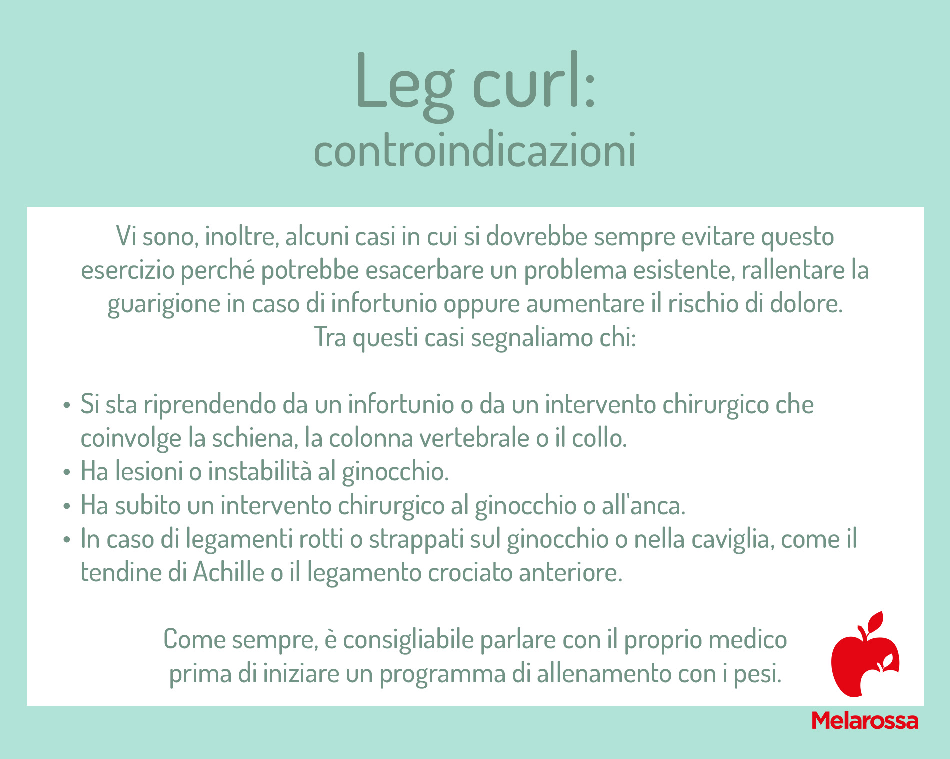 Leg curl: che cos'è, tecnica, varianti, benefici, muscoli coinvolti ed errori da evitare 11 leg curl controindicazioni