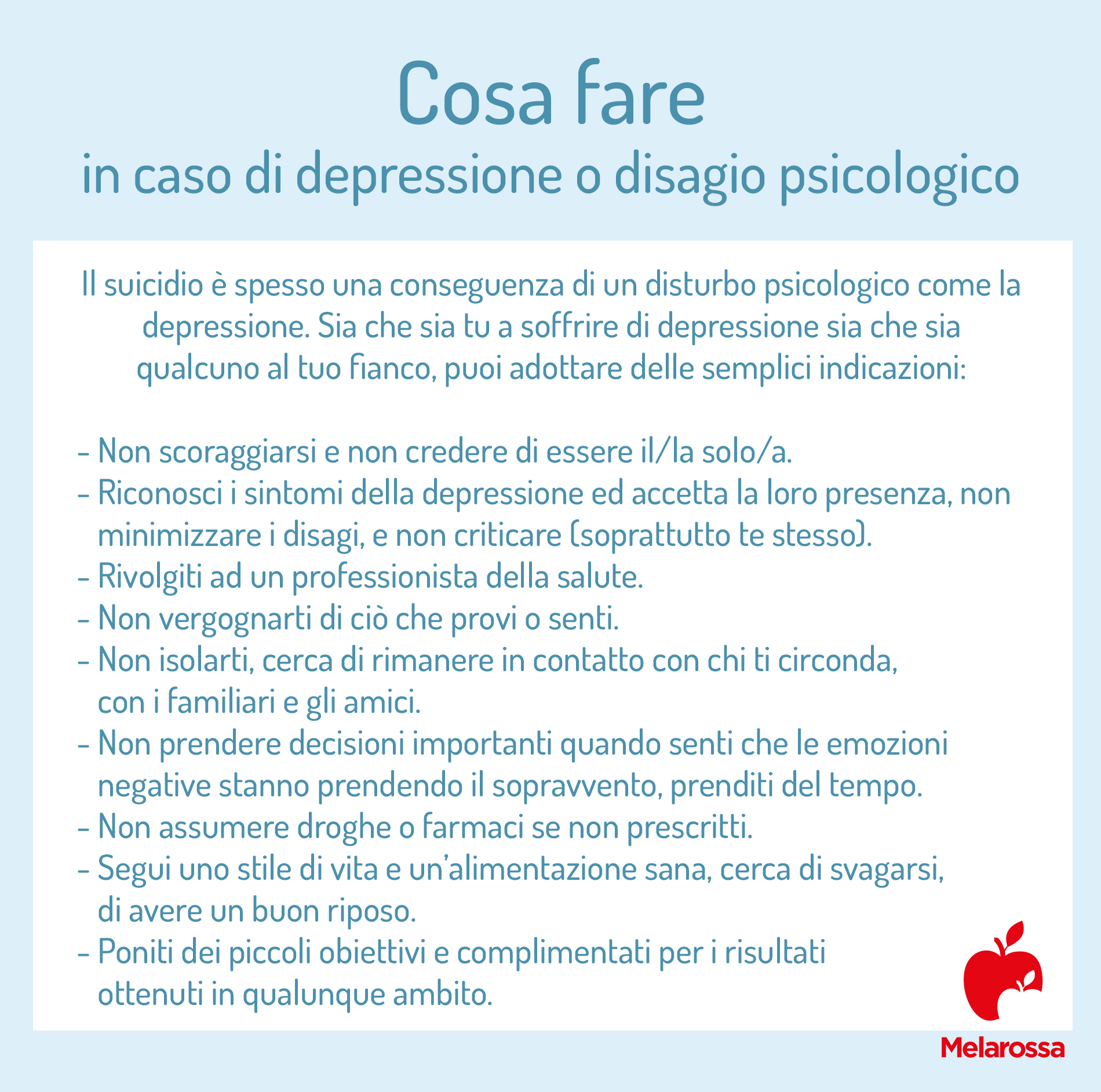 Suicidio: cause, numeri, segnali d'allarme, cosa fare per intervenire in tempo, prevenzione e terapia 3 suicidio: cosa fare in caso di depressione