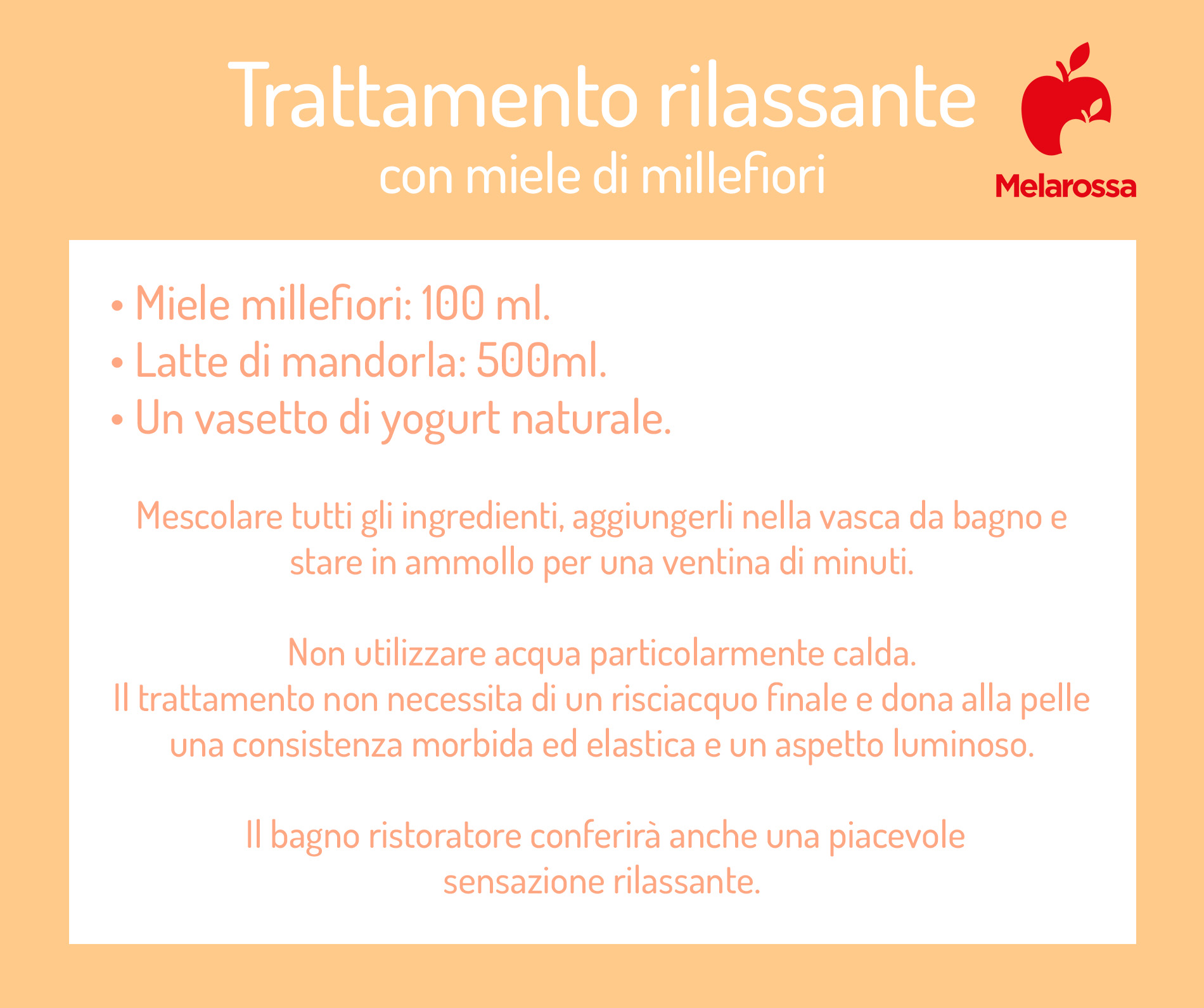 Miele millefiori: che cos'è, proprietà, differenze con il miele d'acacia, benefici, usi, controindicazioni 6 trattamento rilassante con il miele millefiori
