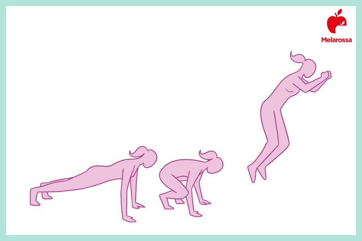 Burpees: cosa sono, tecnica, benefici e programmi di allenamento per bruciare grassi 7 burpees frog