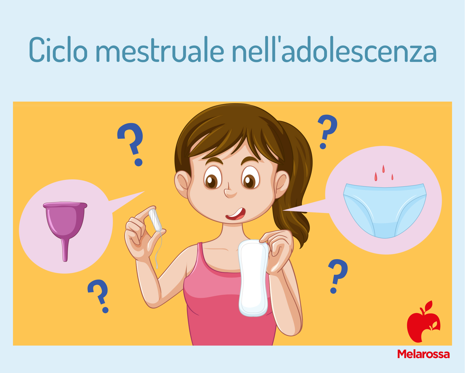 Ciclo mestruale nell'adolescenza o menarca: che cos'è, sintomi, età, pubertà precoce e tardiva 1 ciclo mestruale nell'adolescenza o menarca: che cos'è