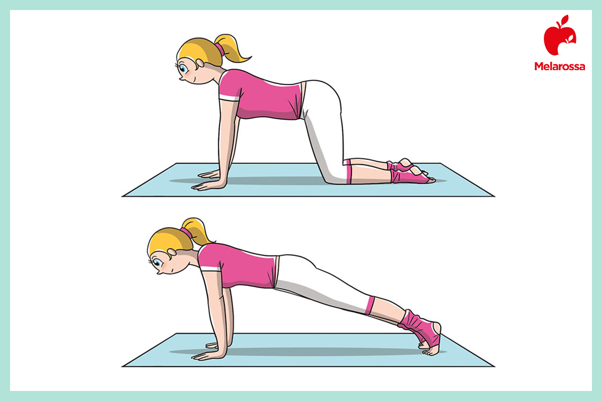 Power yoga: cos'è, benefici, posizioni e come funziona 4 power Yoga: Asana Plank