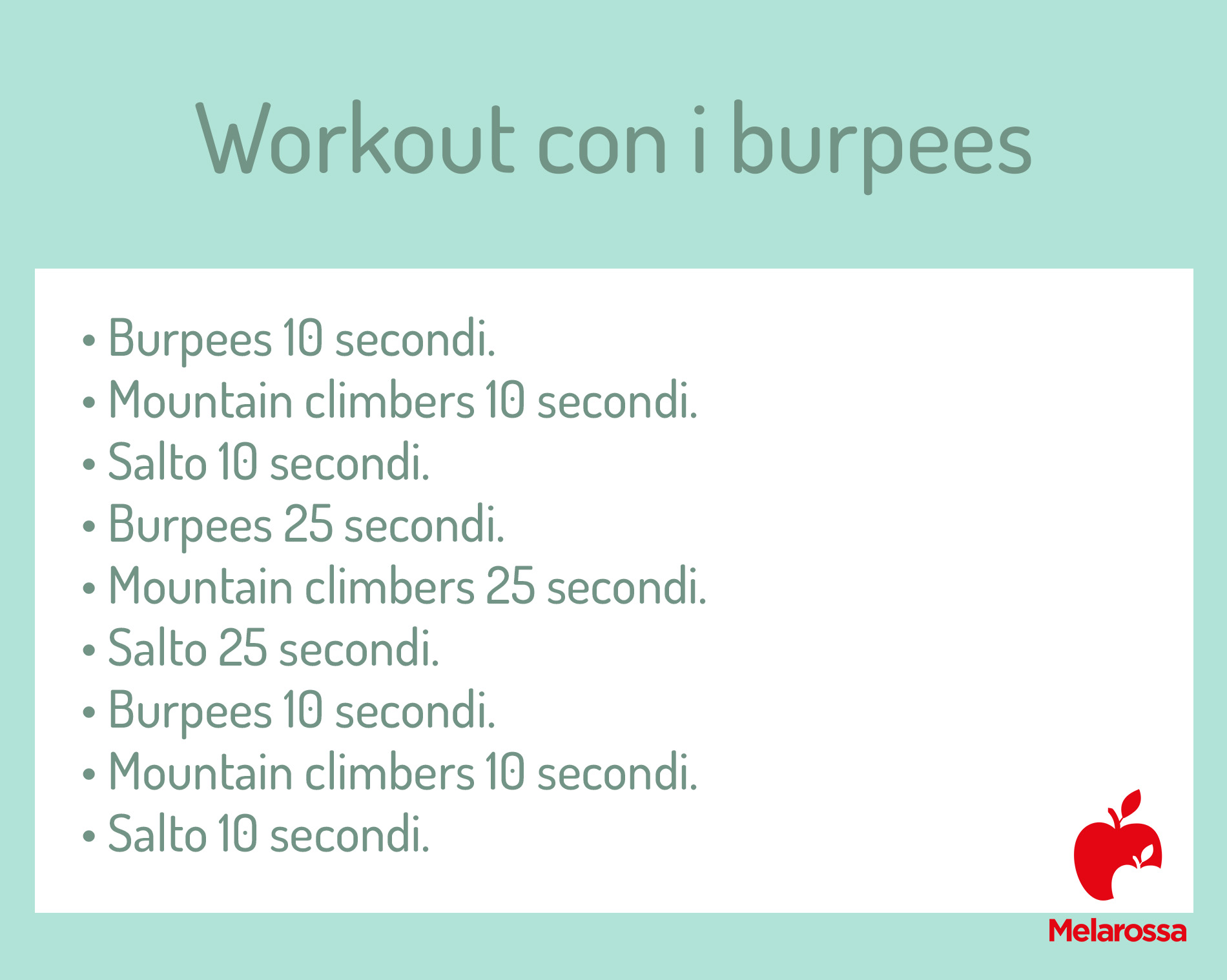 Burpees: cosa sono, tecnica, benefici e programmi di allenamento per bruciare grassi 3 workout burpees: tabella di allenamento