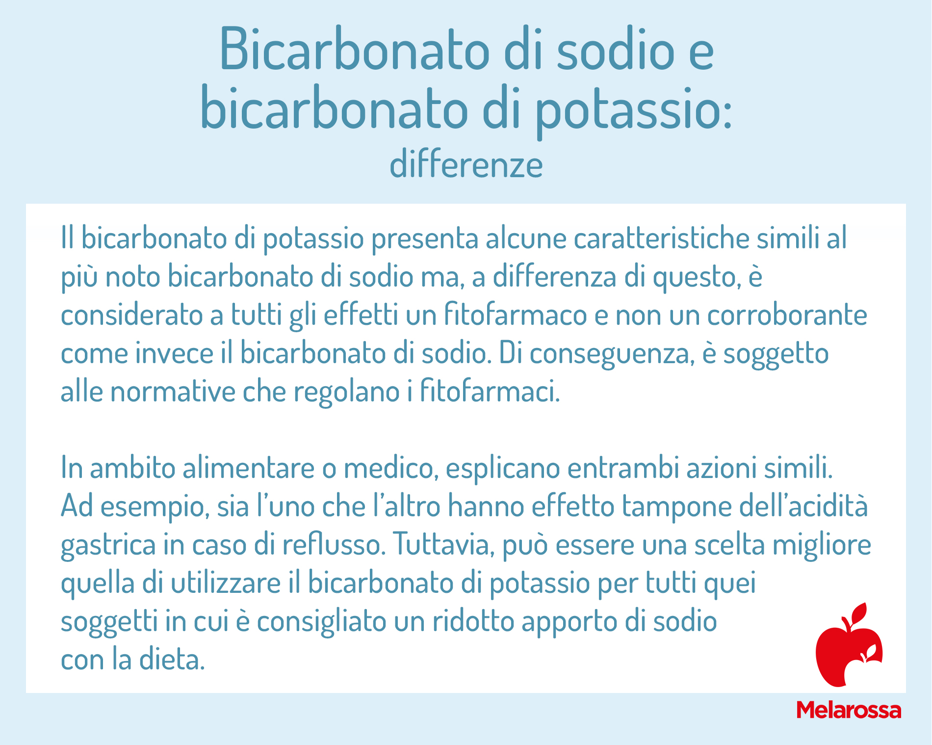 Bicarbonato di potassio: che cos'è, a cosa serve, benefici e proprietà, usi 1 bicarbonato di potassio e sodio quali sono le differenze