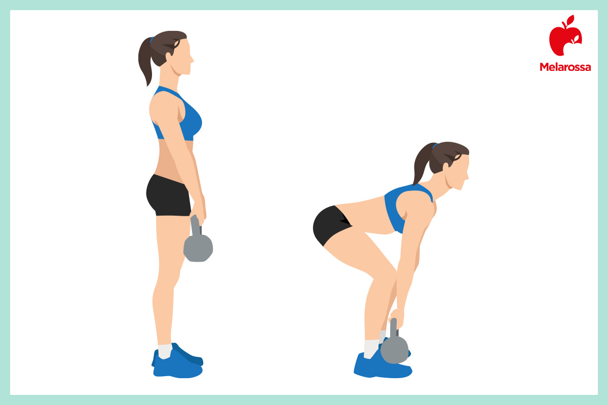 Deadlift o stacco da terra: che cos'è, come si esegue, muscoli coinvolti, benefici, controindicazioni 3 romanian deadlift