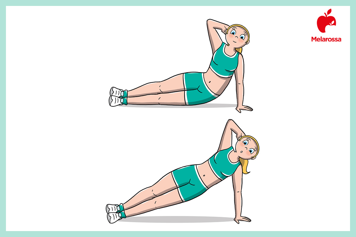 Plank: che cos'è, come farlo bene, muscoli coinvolti, varianti e benefici 8 plank dinamico 1