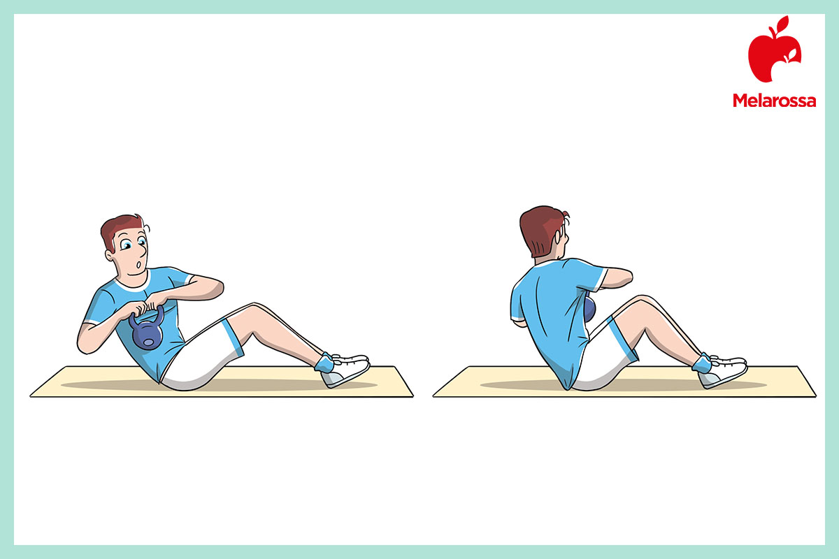 Plank: che cos'è, come farlo bene, muscoli coinvolti, varianti e benefici 13 alternative al plank: il russian twist