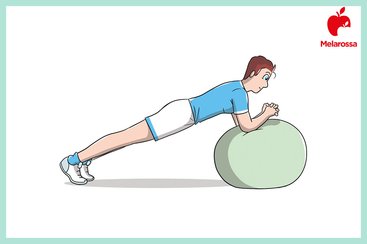 Plank: che cos'è, come farlo bene, muscoli coinvolti, varianti e benefici 7 stability ball plank: come eseguirlo
