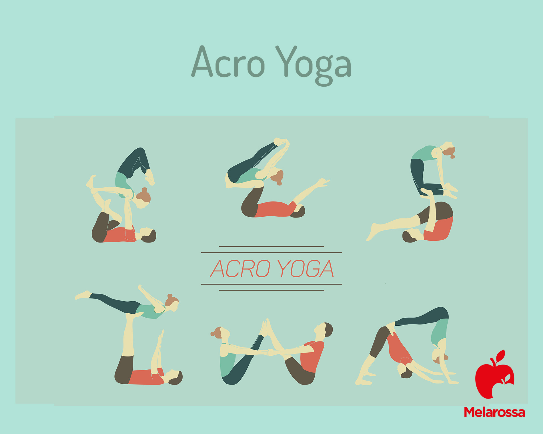 AcroYoga: che cos'è, posizioni, benefici, a chi è consigliato, controindicazioni 3 acroyoga: principali posizioni