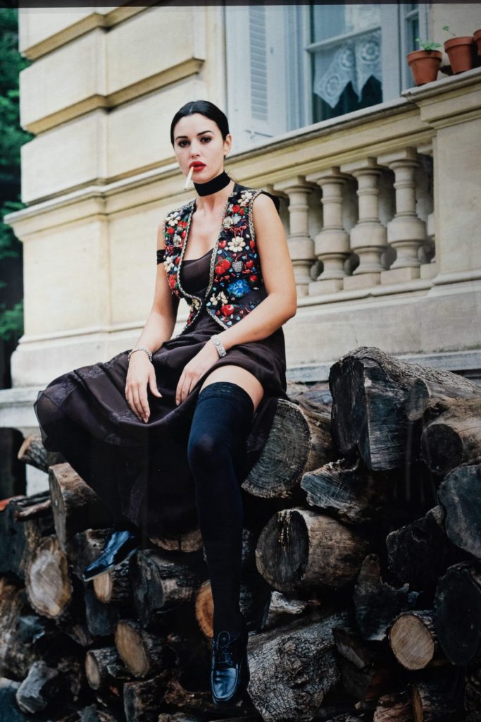 Alla scoperta di Milano e di tre grandi fotografi 4 N Monica Bellucci ripresa da Newton