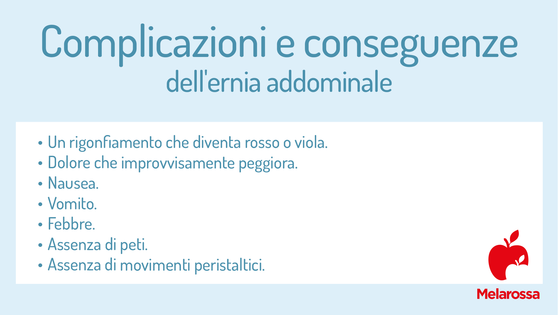 Ernia addominale: che cos'è, sintomi e cause, come si cura 5 complicazioni dell'ernia addominale