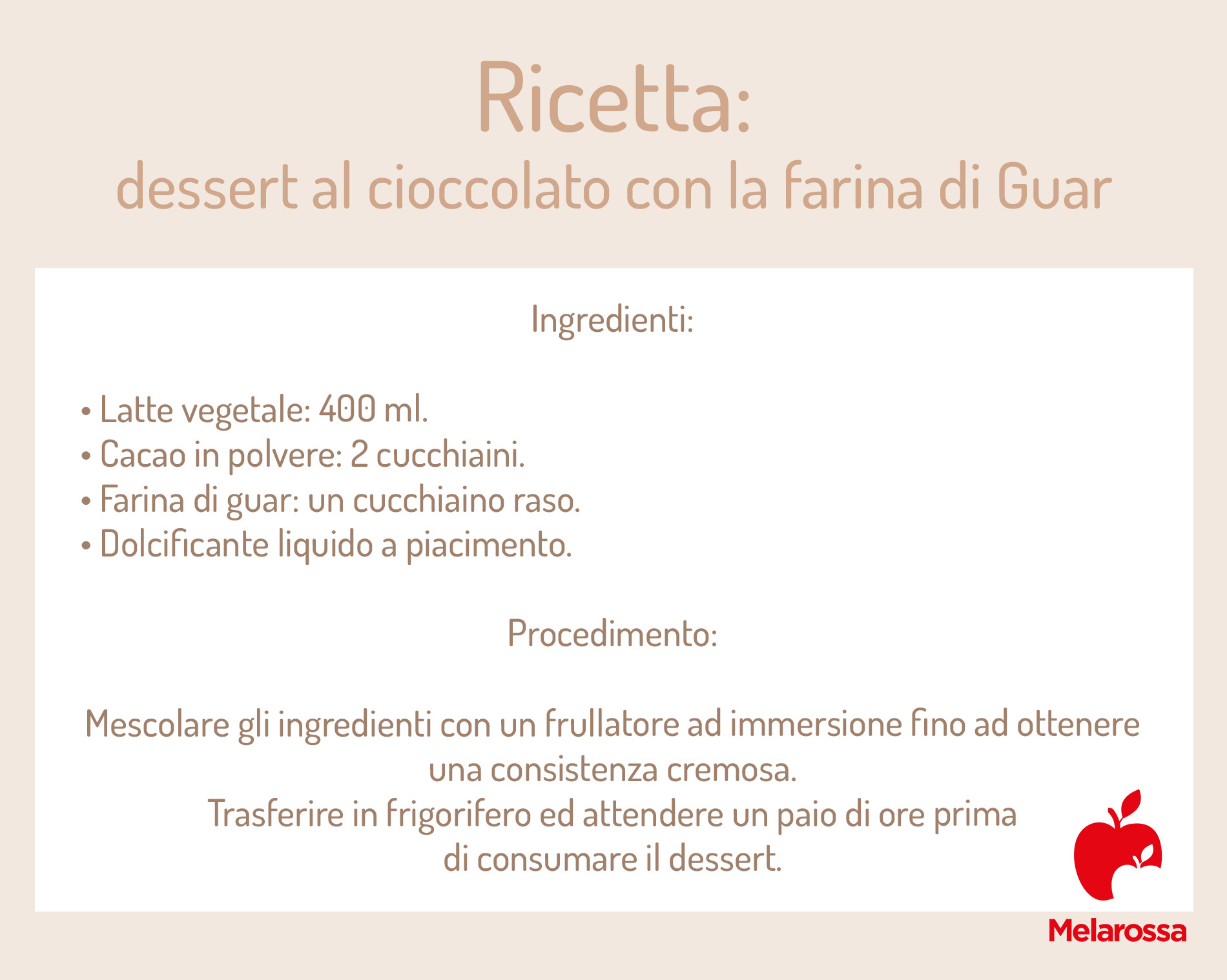 Gomma di Guar: che cos'è, a cosa serve, benefici, usi, i migliori integratori, controindicazioni 5 dessert al cioccolato con la gomma di guar